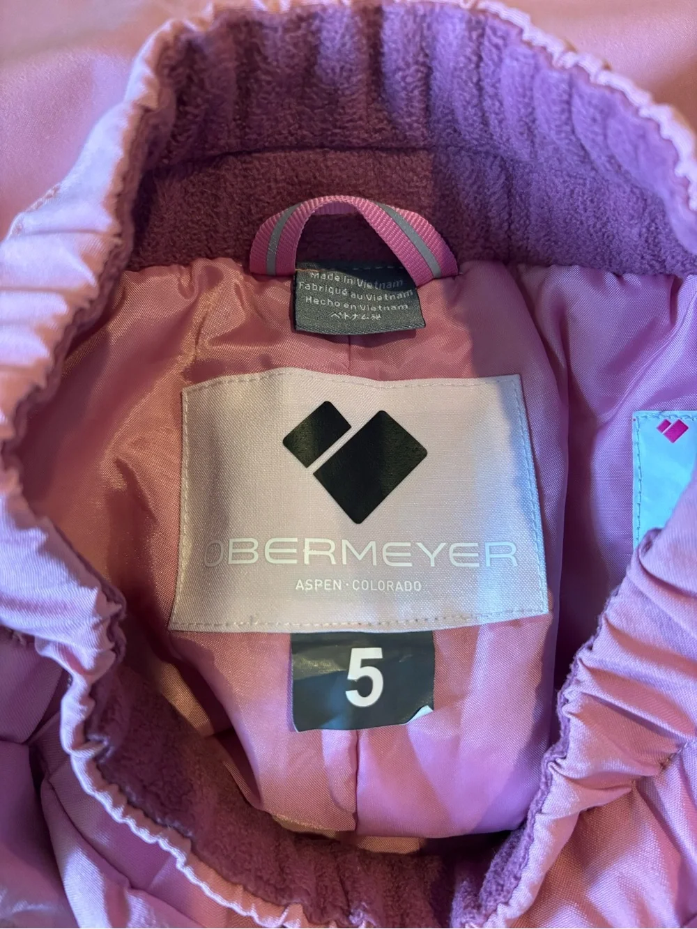 Obermeyer Girls Ski/Snow Pants size 5